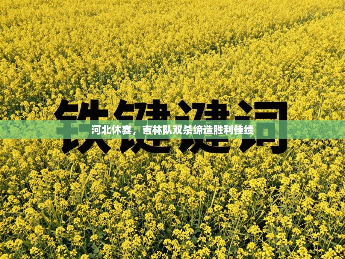 河北休赛，吉林队双杀缔造胜利佳绩  第1张